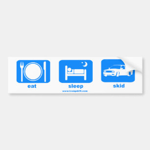 eat_sleep_skid bildekal