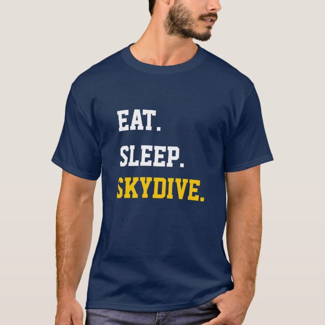 Eat Sleep Skydive Tröja (Framsida)