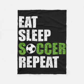 Eat Sleep Soccer Repeat Soccer Player Gift Shirt  Fleecefilt