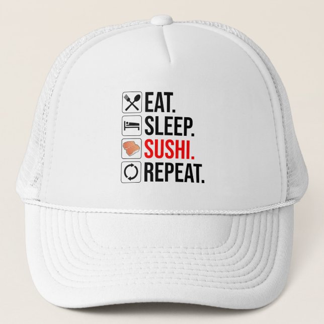 Eat. Sleep. Sushi. Repeat Keps (Framsida)