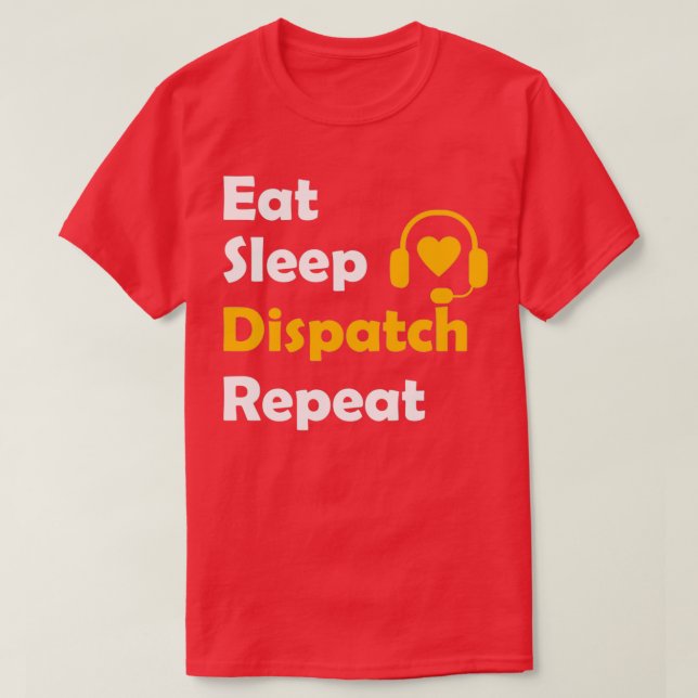 Eat Snedströmsutsändning av Akut Brand Ambulans P T Shirt (Design framsida)