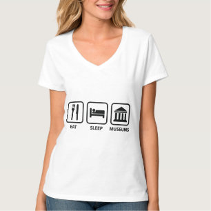 Eat-sömnmuseer T Shirt