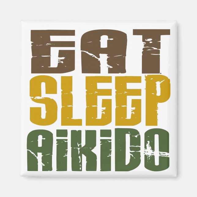 Eat Ssov Aikido 1 Magnet (Framsidan)