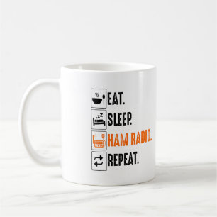 Eat Ssov Amateur Ham Radio Kaffemugg