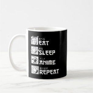 Eat Ssov Anime Repea, funny japansk Manga Gift T Kaffemugg