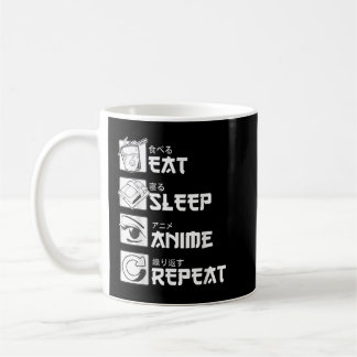 Eat Ssov Anime Repea, funny japansk Manga Gift T Kaffemugg