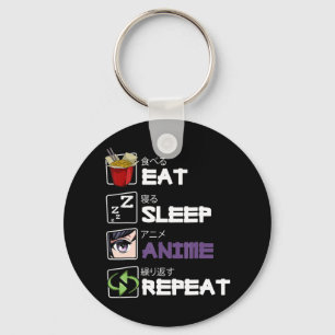 Eat Ssov Anime Repeat Kawaii Otaku Manga Japan Fa Nyckelring