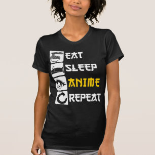 Eat Ssov Anime Repeat Manga Japan Say Cosplay T Shirt