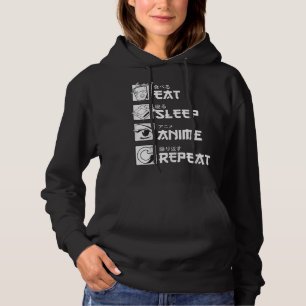 Eat Ssov Anime Repeat Shirt, lustigt japanskt Mang T Shirt