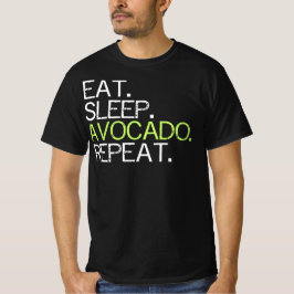Eat Ssov Avocado Repeat T Shirt
