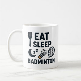 Eat Ssov Badminton Kaffemugg