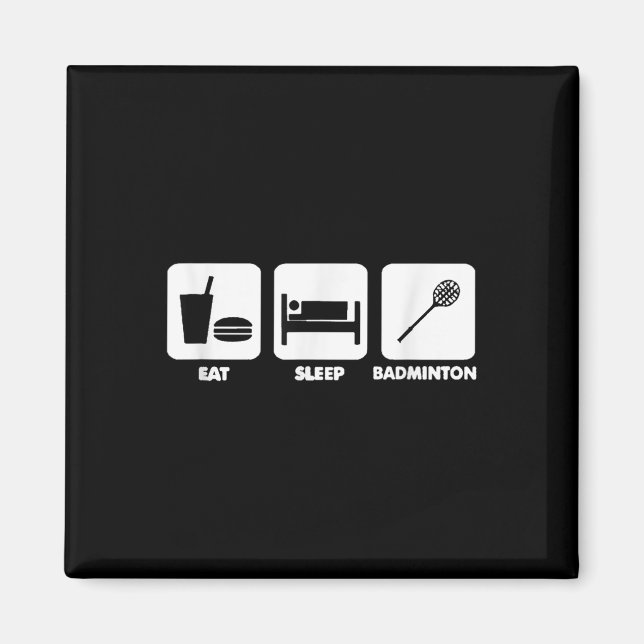 Eat Ssov Badminton Magnet (Framsidan)