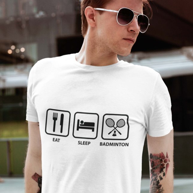 Eat Ssov Badminton T-shirt (Skapare uppladdad)