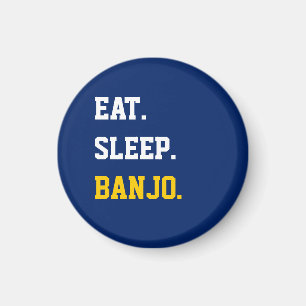 Eat Ssov Banjo Magnet