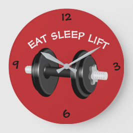 Eat Ssov Barbell Workout Hiss Stor Klocka