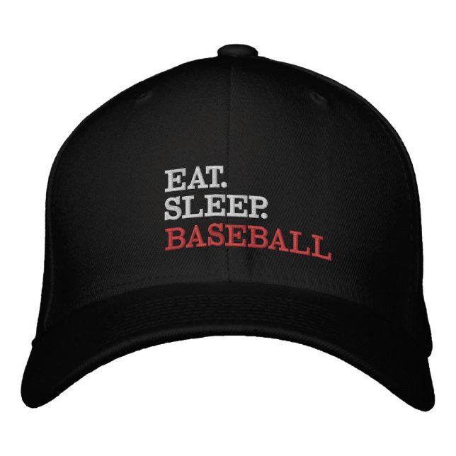 Eat Ssov Baseball Broderad Keps (Framsida)