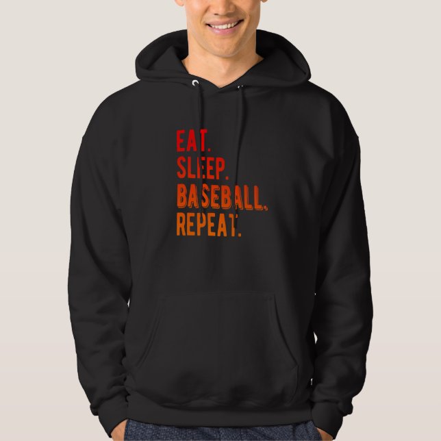 Eat Ssov Baseball Coola Player Coach Fläkt Coola F Hoodie (Framsida)