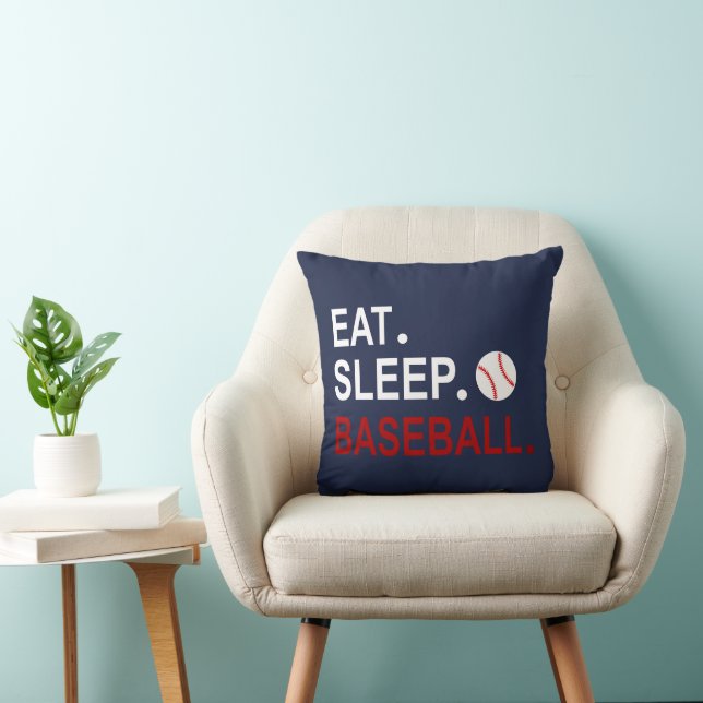 Eat Ssov Baseball Kudde (Stol)