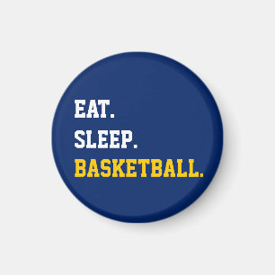 Eat Ssov Basketball Magnet