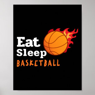 Eat Ssov Basketball Poster