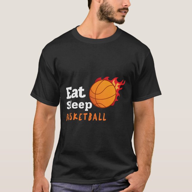Eat Ssov Basketball T Shirt (Framsida)