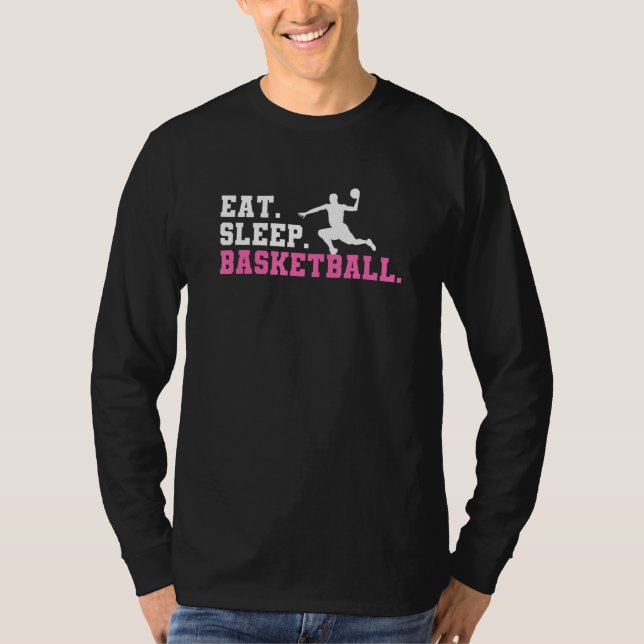 Eat Ssov Basketball T Shirt (Framsida)