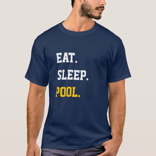 Eat Ssov Bassäng Tee Shirt (Framsida)