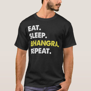 Eat Ssov Bhangra Repeat Dancer Roligt T Shirt