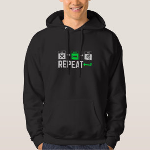 Eat Ssov Bike Repeat Downhill Bike Mtb C Hoodie