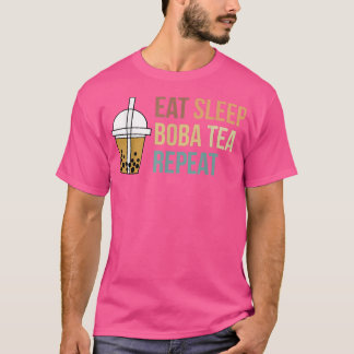 Eat Ssov Boba Tea Repeat Bubble Tea876 T Shirt