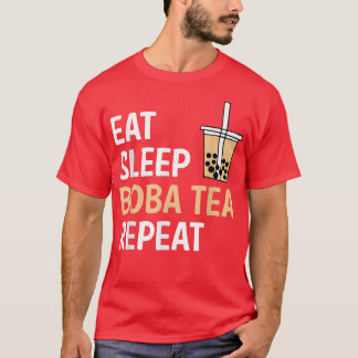 Eat Ssov Boba Tea Repeat Bubble Tea T Shirt