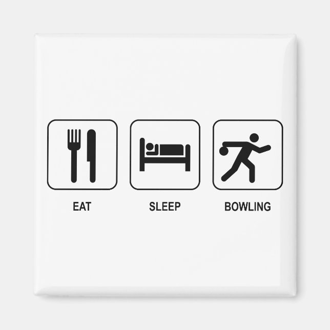 Eat Ssov Bowling Magnet (Framsidan)