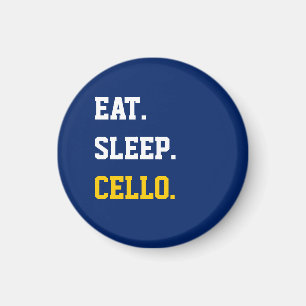 Eat Ssov Cello Magnet