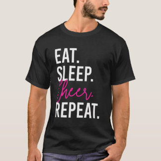 Eat Ssov Cheer Repeat Funny Cheerlead T Shirt