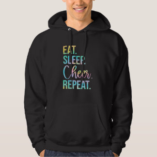Eat Ssov Cheer Upprepa CheerLedande Cheerlead Ch Hoodie