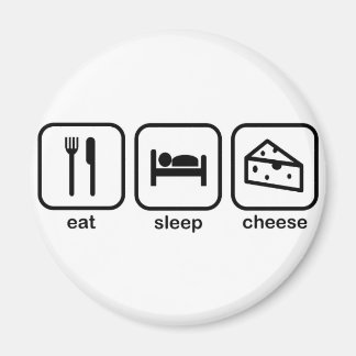 Eat Ssov Cheese Magnet