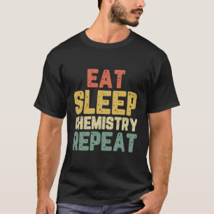 Eat Ssov Chemistry Coola Funny Chemist Gift Retro T Shirt