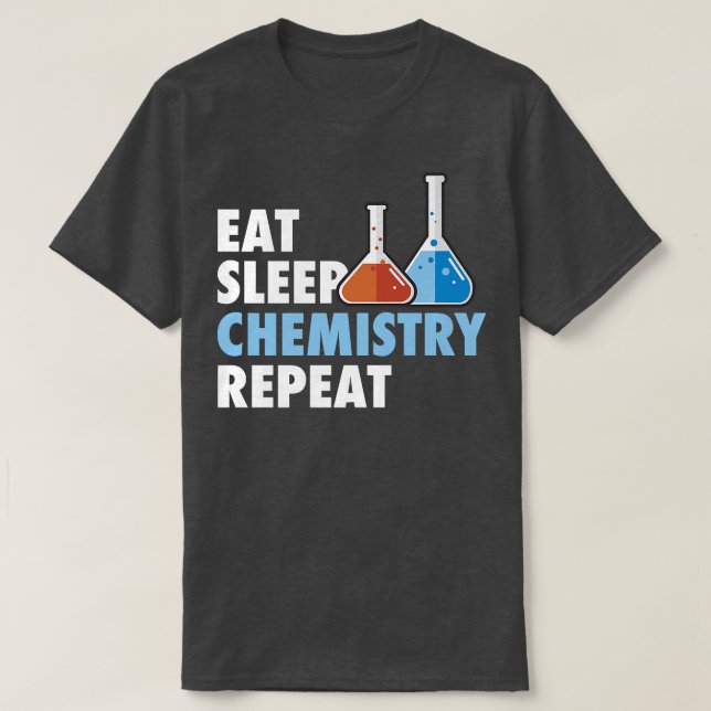 Eat Ssov Chemistry Repeat Science Student Chemist T Shirt (Design framsida)