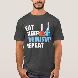 Eat Ssov Chemistry Repeat Science Student Chemist T Shirt