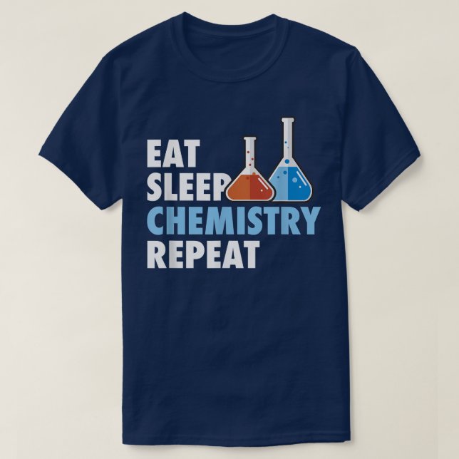 Eat Ssov Chemistry Repeat Science Student Chemist T Shirt (Design framsida)