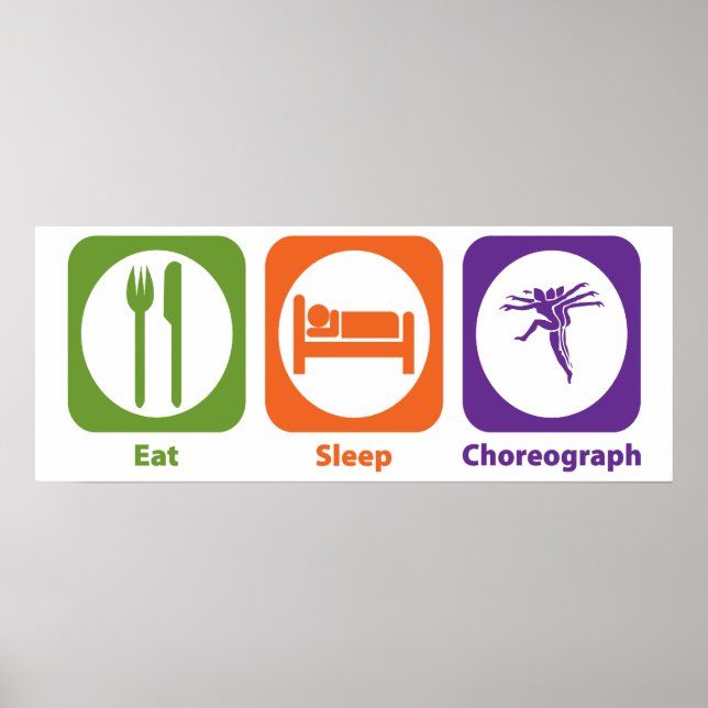 Eat Ssov Choreograf Poster (Framsidan)