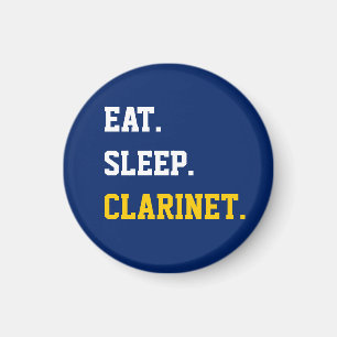 Eat Ssov Clarinet Magnet