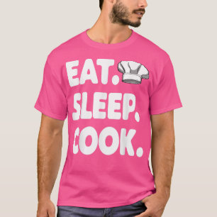 Eat Ssov Cook s Chef Cap Bake Tee Women Cooking