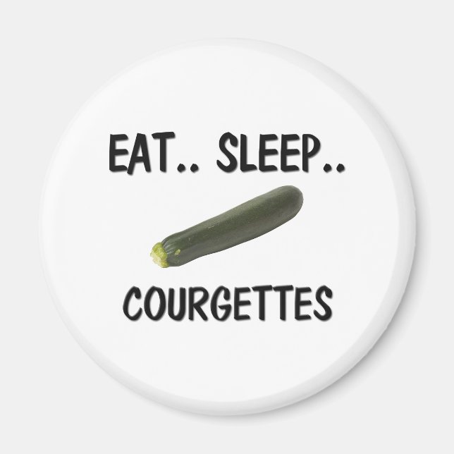Eat Ssov COURGETTES Magnet (Framsidan)