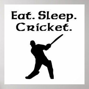 Eat Ssov Cricket Poster