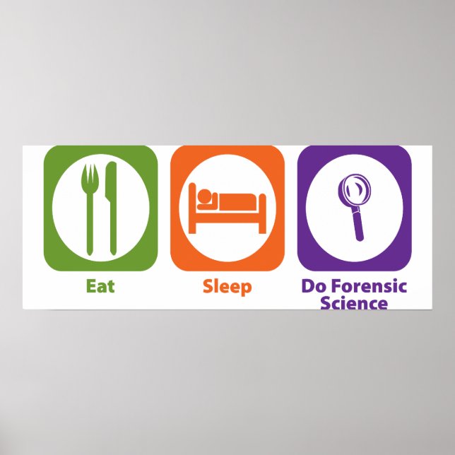 Eat Ssov Do Forensical Science Poster (Framsidan)