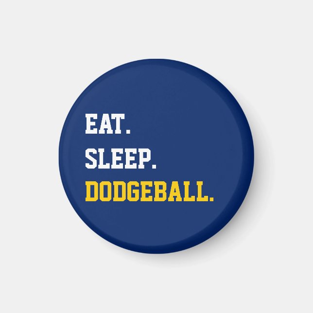 Eat Ssov Dodgeball Magnet (Framsidan)