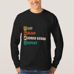 Eat Ssov Döner Kebab Repeat Funny Matdesign T Shirt