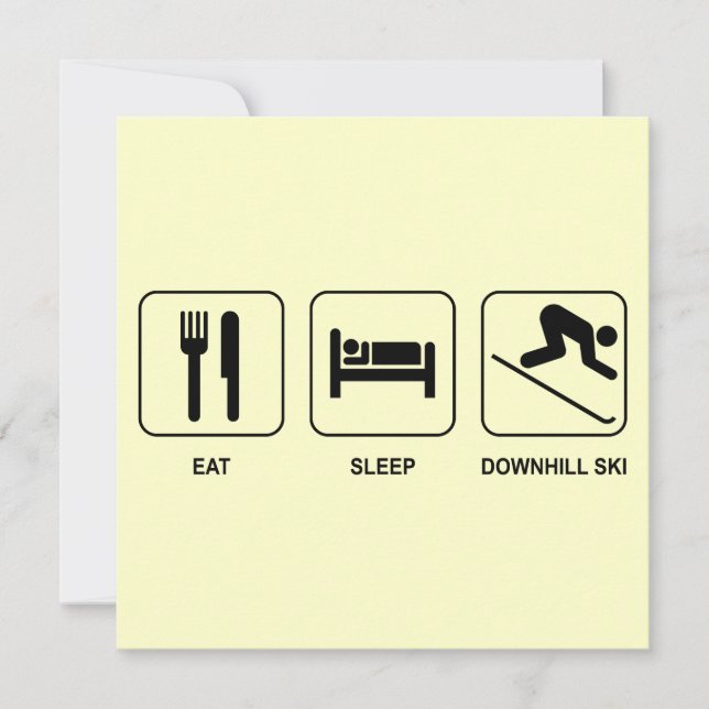 Eat Ssov Downhill Ski (Framsida)