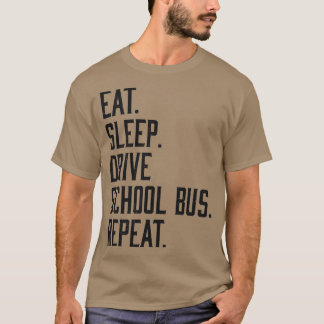 Eat Ssov Drive School Buss Funny Faculty Gift T Shirt